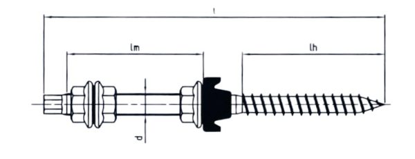 Hanger bolt M10 technical details suntransenergy